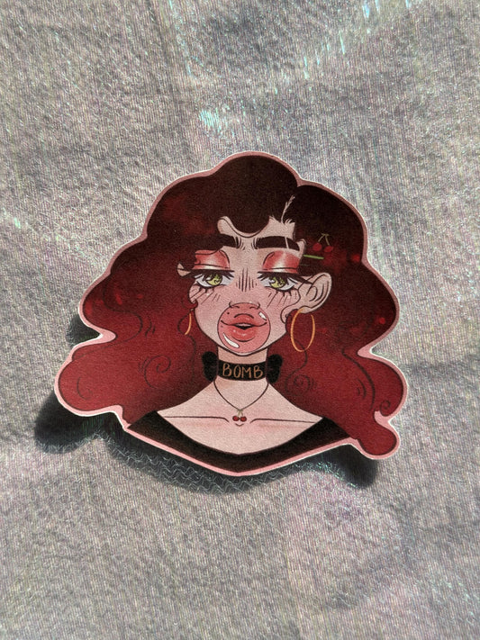 Camden Cherry Sticker